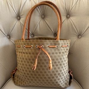 Dooney & Bourke Signature Fabric Handbag